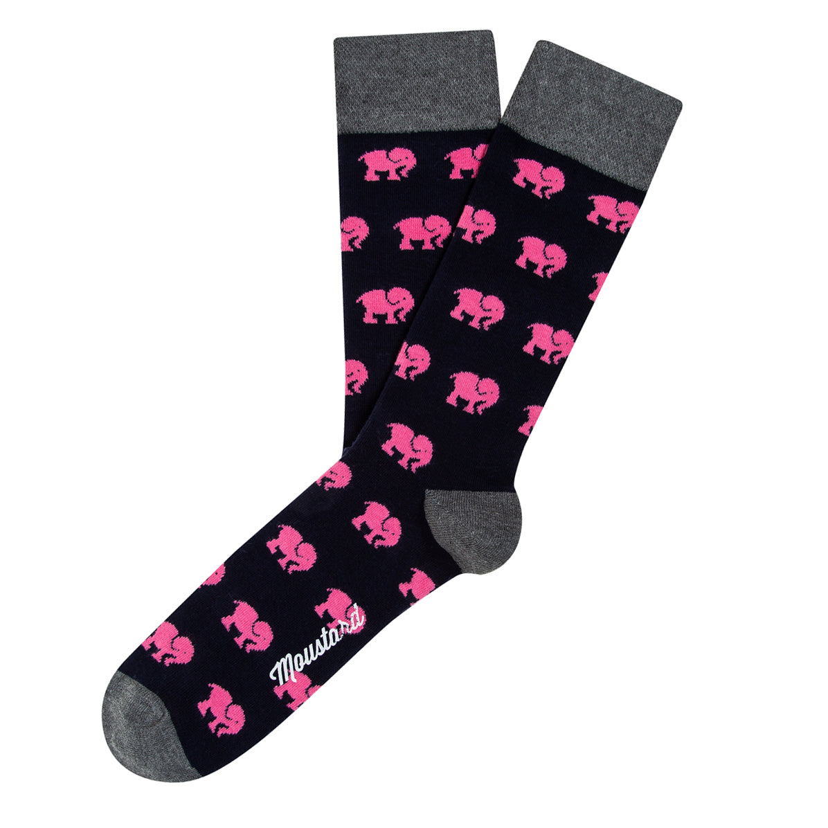 Men's Elephant Socks Fun, happy and comfortable socks! All Fun Socks
