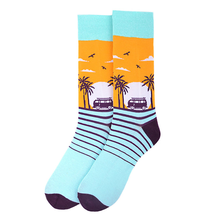 Tropical Sunset socks