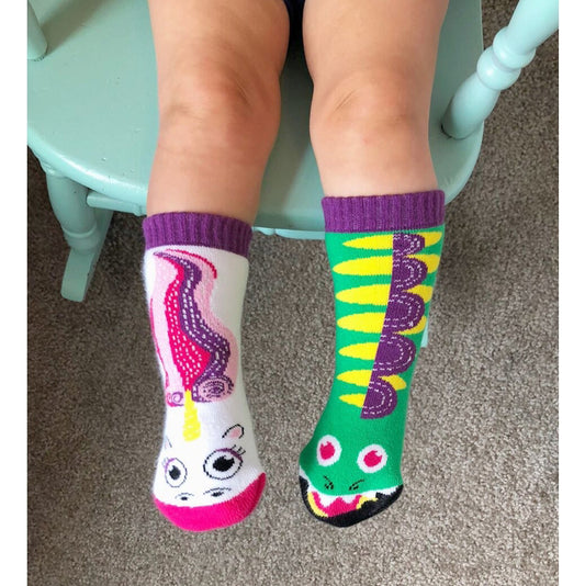 Dragon & Unicorn socks