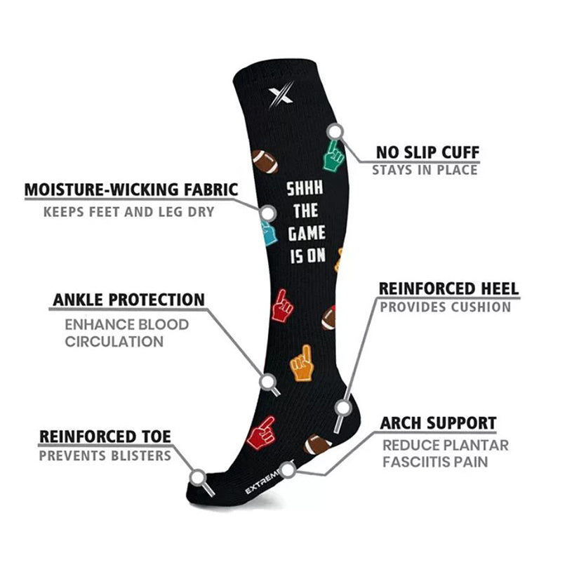 Football Love Compression Socks