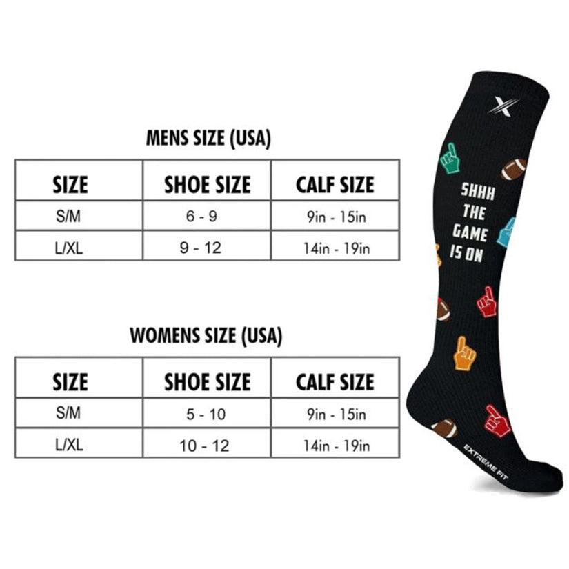 Football Love Compression Socks