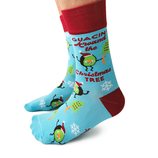 Guacmas Tree Christmas Socks - For Him