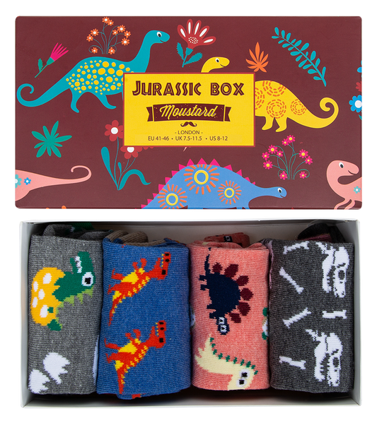 Jurassic Socks Box