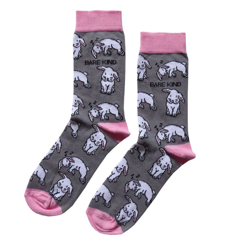 'Save the Rabbits' Bamboo Socks