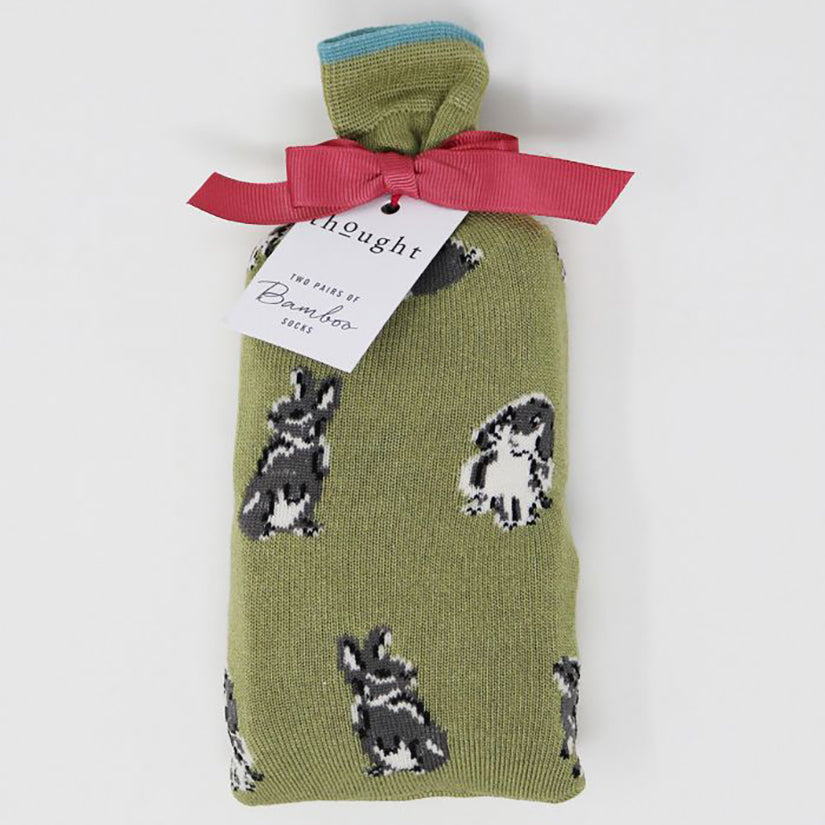 Bunny Socks In A Bag (2 pairs)