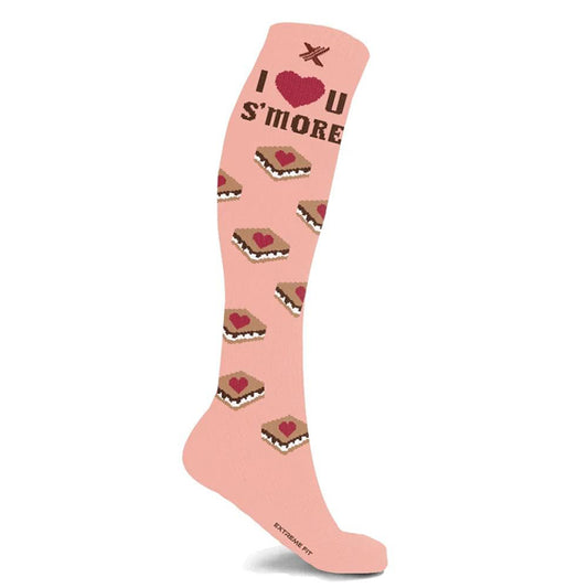 I love you S'more Compression Socks