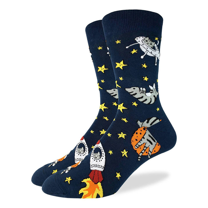 Astro Cat Socks