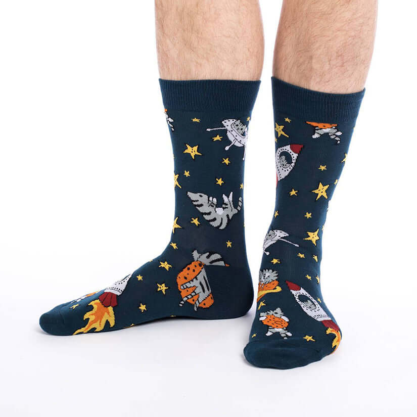 Astro Cat Socks