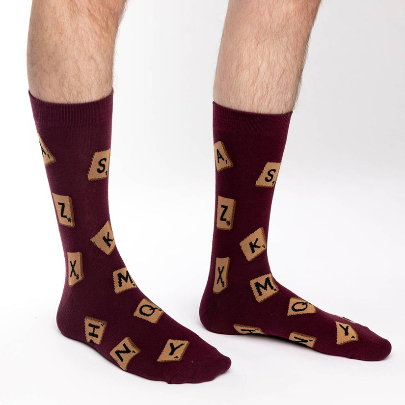 Word Game / Game Night socks