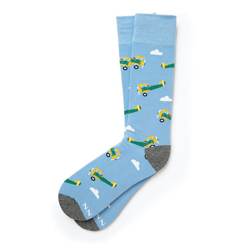 Just Plane Crazy Socks